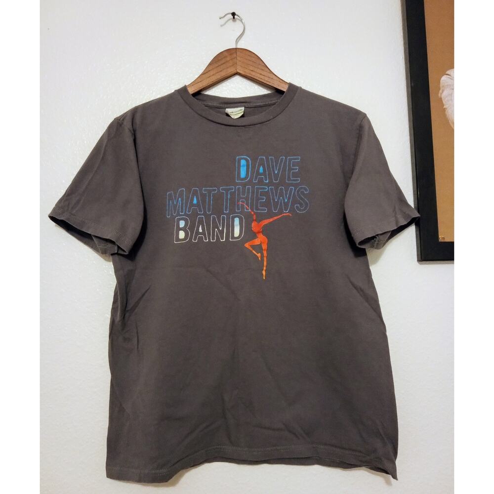 VTG Y2K Dave Matthews Band 2008 Stand Up Summer Tour Anvil Organic Cotton SZ M